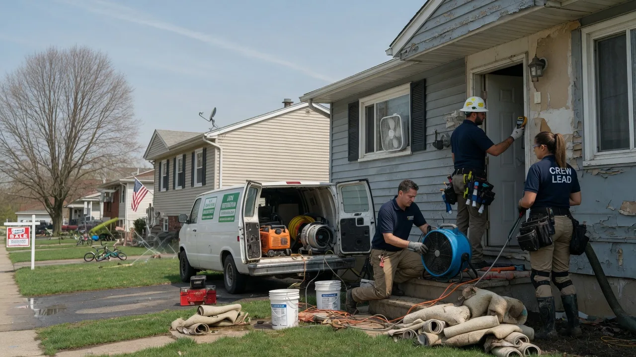Flood Cleanup in Sherrodsville, OH near me